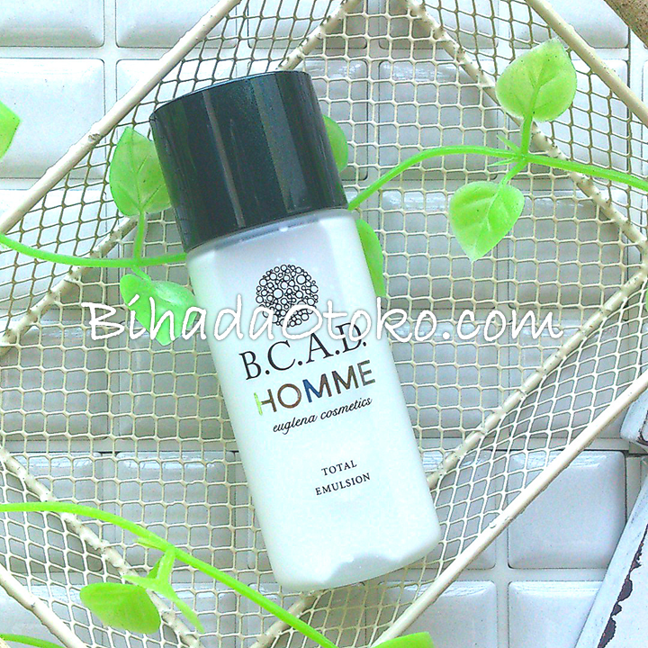 B C A D Hommeトータルエマルジョンのユーグレナ効果や口コミ解説 男子アナの美肌男教室